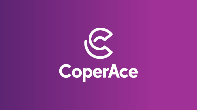Common Giant work CoperAce branding - logo