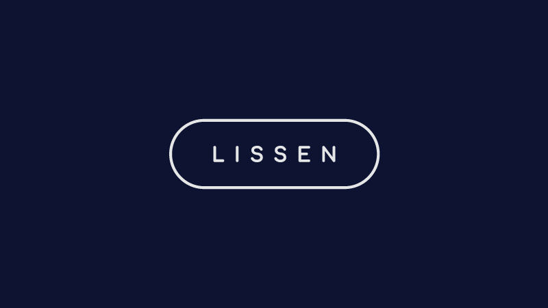 Common Giant work Lissen branding - logo